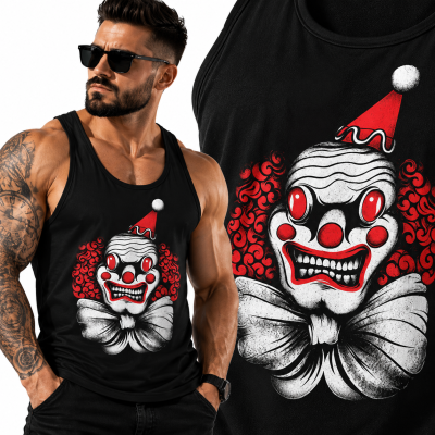 TANK TOP  HORROR JOKLOWN
